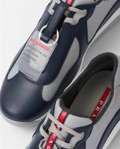 prada america's cup brown|Prada America's Cup original sneakers.